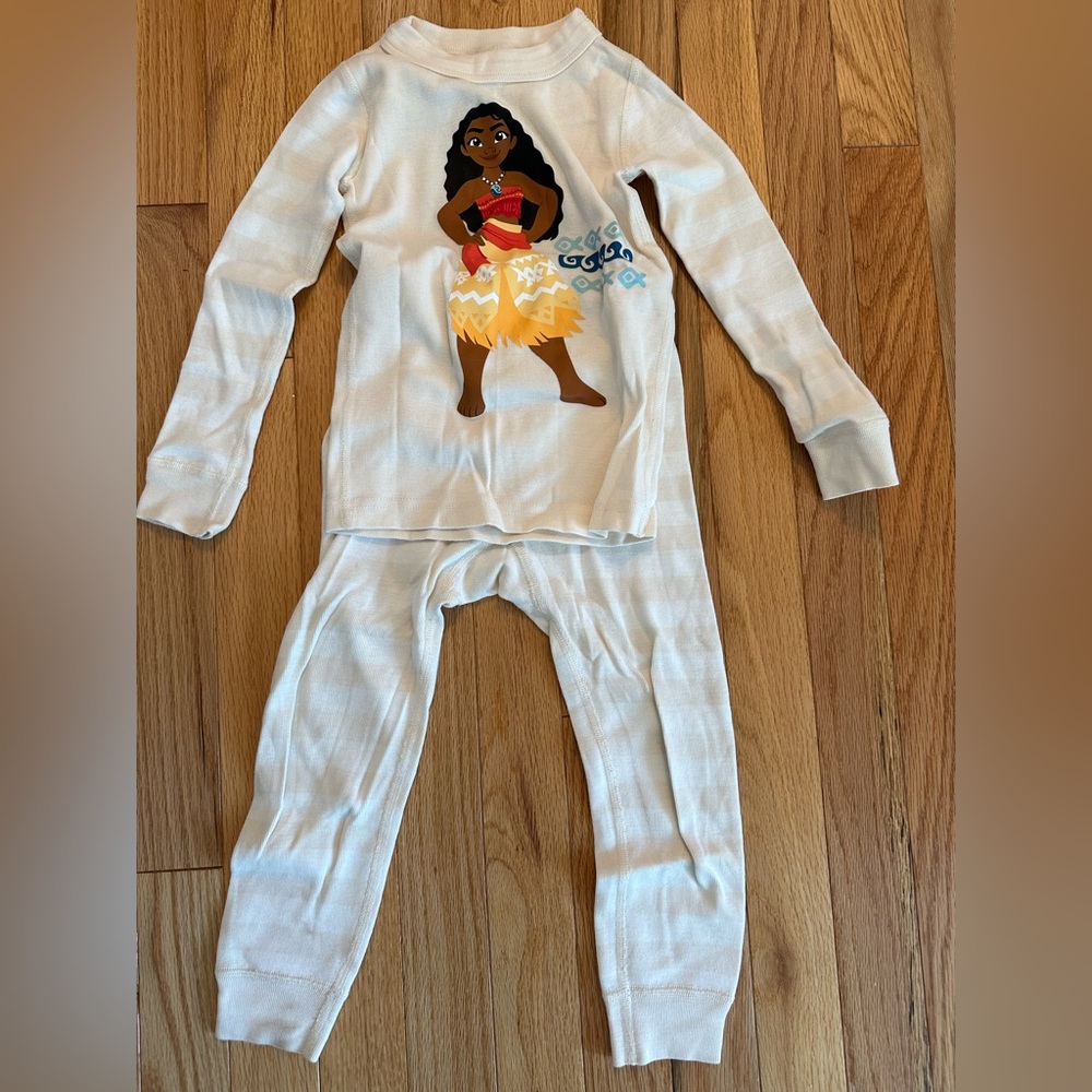 Hanna Andersson - Long John jams - Moana - size 3T
